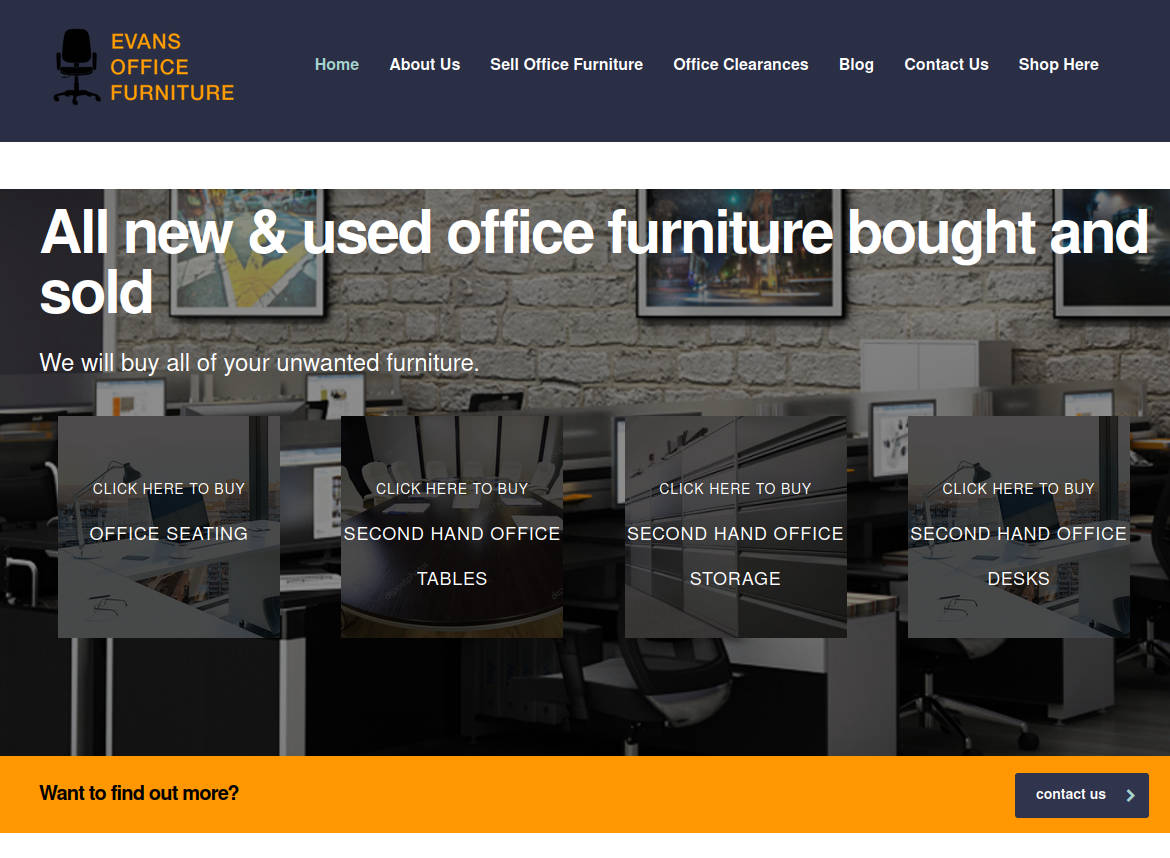 Image linking to the Evans Office Furniture - London page for details of  and the  on offer there: 